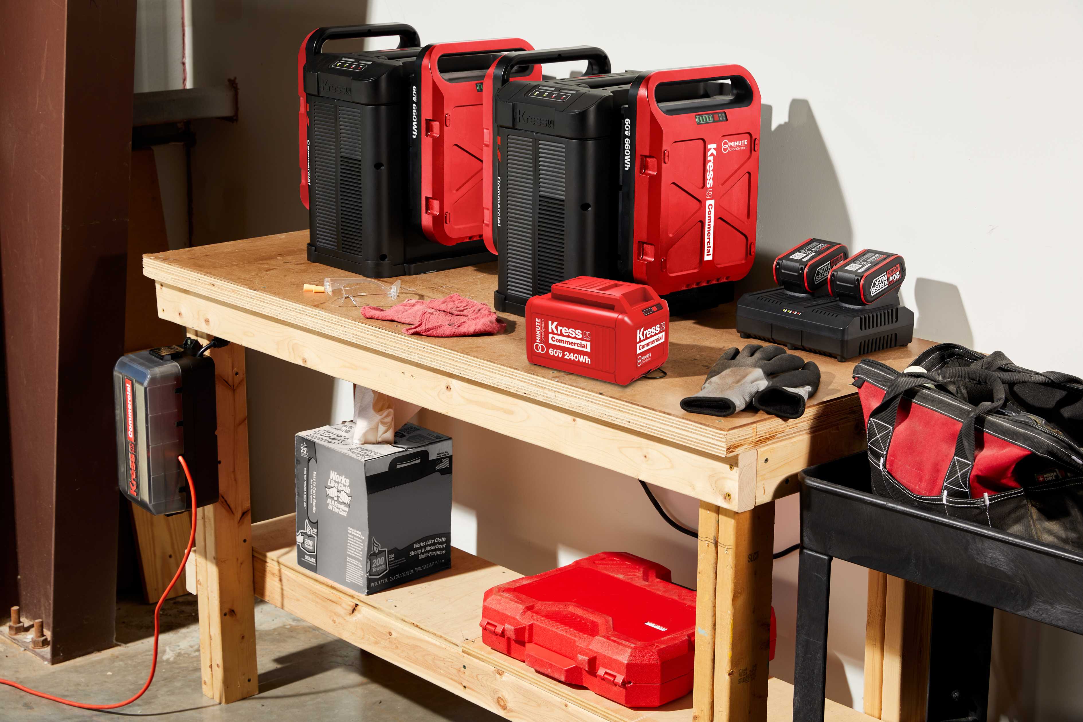 Kress Commercial 60V 240Wh 8-minute CyberPack™ KAC804 - Image 2