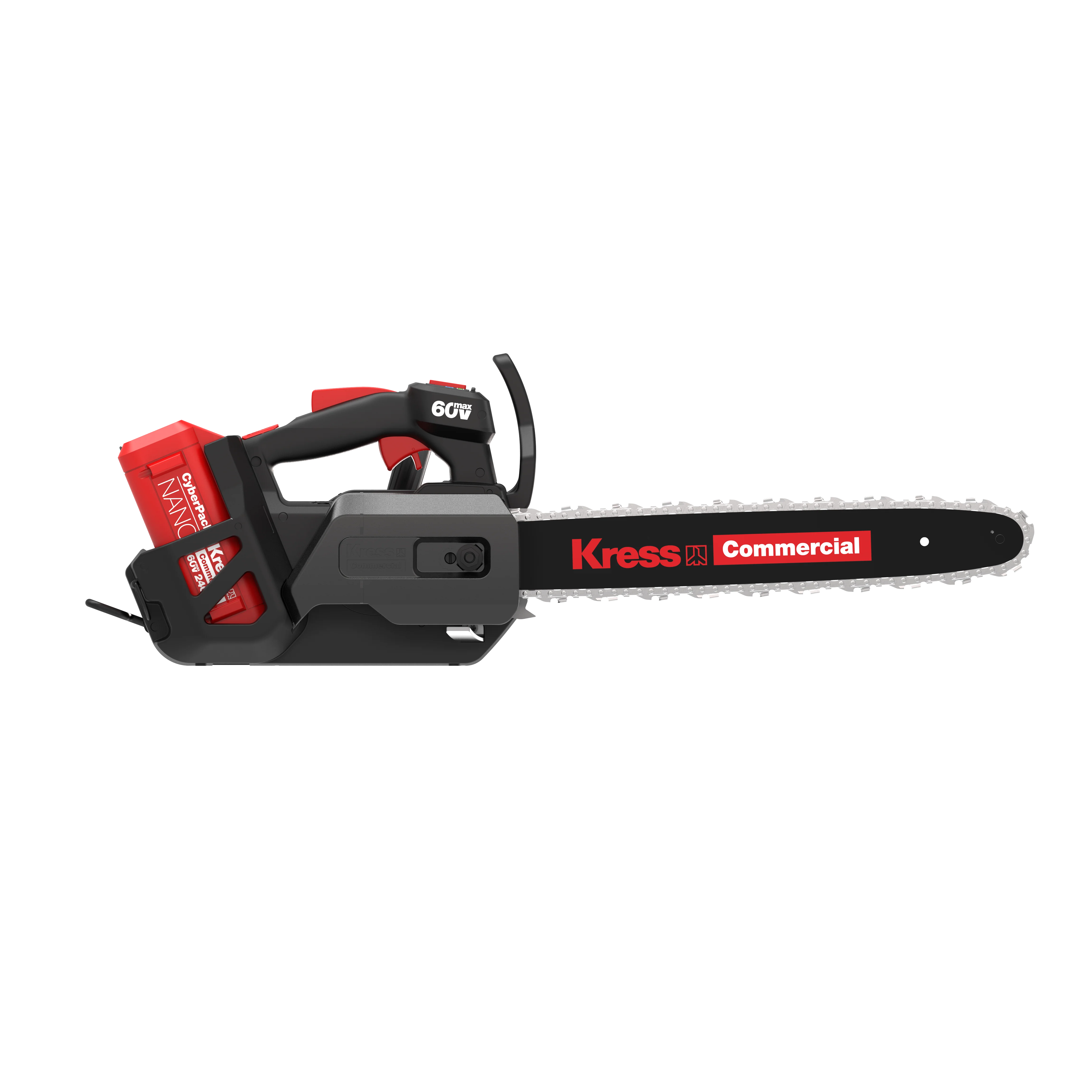 Kress KC320.9 Commercial 60V 35Cm top handle chainsaw - Image 7